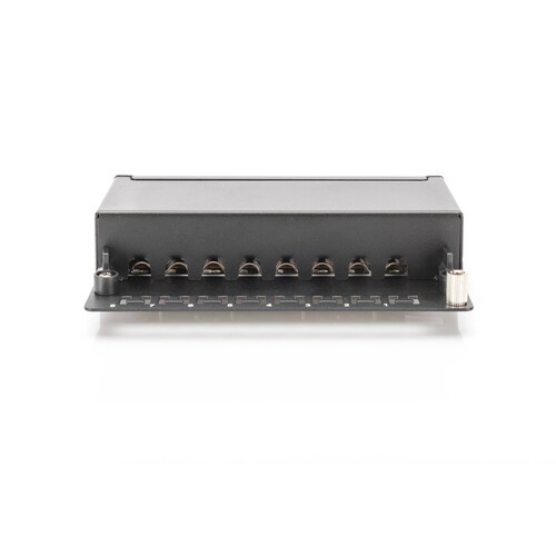 DN-91608SD Digitus CAT.6  Patchpanel, 8xRJ45 STP Desktop, RAL9005, STP Produktbild Additional View 1 L