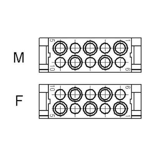 10382400 EPIC MCS 10 CM STECKERMODUL Produktbild Additional View 1 L