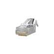 1401505010-E METZ CONNECT CAT.6A STECKER E-DAT INDUSTRY RJ45 ZUM CRIMPEN Produktbild Additional View 1 S