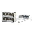 130D2CMC6-E Metz Connect DCCS2 Baugruppe 6 Port RJ45-Cross Connect Produktbild Additional View 1 S