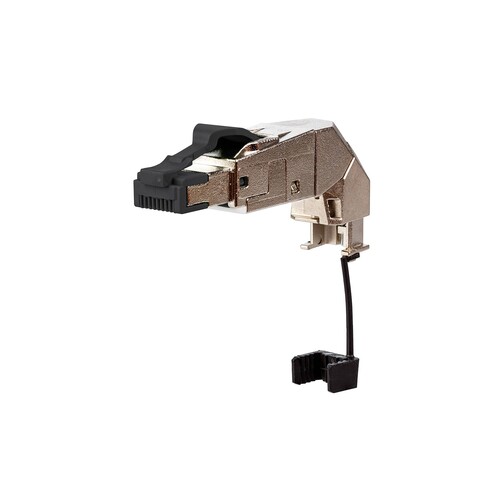 130E405042-E Metz Cat6a RJ45 Stecker feldkonfektionierbar gewinkelt Produktbild Additional View 2 L