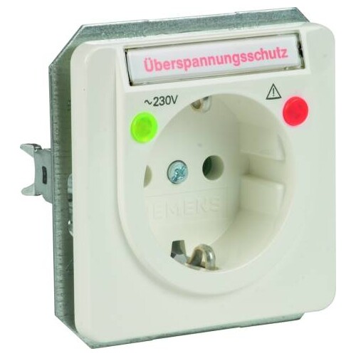 924335 DEHN Schutzkontaktsteckdose mit Überspannungsableiter DELTA profil tw Produktbild Additional View 1 L