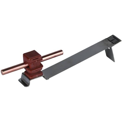 204936 Dehn Dachleitungshalter FLEXIsnap NIRO/K-braun Produktbild Additional View 1 L