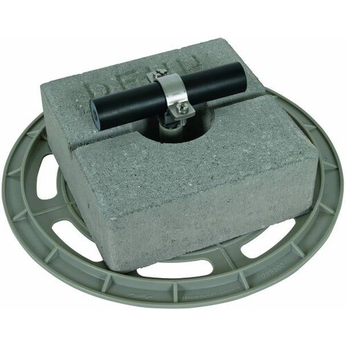 253333 Dehn Dachleitungshalter m. Grundplatte u.Be- Produktbild Additional View 1 L