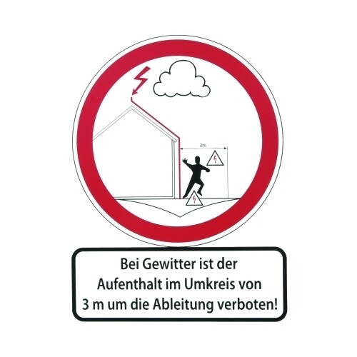480699 Dehn Hinweisschild  297x210x0,7mm Al Produktbild Additional View 1 L