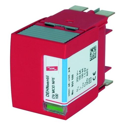 951100 Dehn N-PE-Funkenstrecken-Schutzmodul Produktbild Additional View 1 L