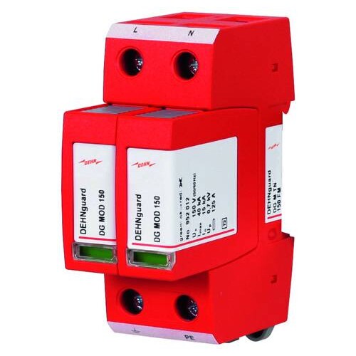952206 Dehn Überspannungsableiter Typ 2 DEHNguard M Produktbild Additional View 1 L