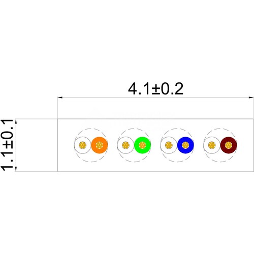 PKW-SLIM-KAT6 0.5 SW Wirewin KAT6 SLIMpatchkabel UTP 0.5m Schwarz Produktbild Additional View 1 L