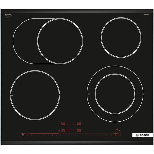 PKN675DP1D Bosch Elektrokochfeld Glaskeramik 60 cm autark Produktbild Additional View 1 L