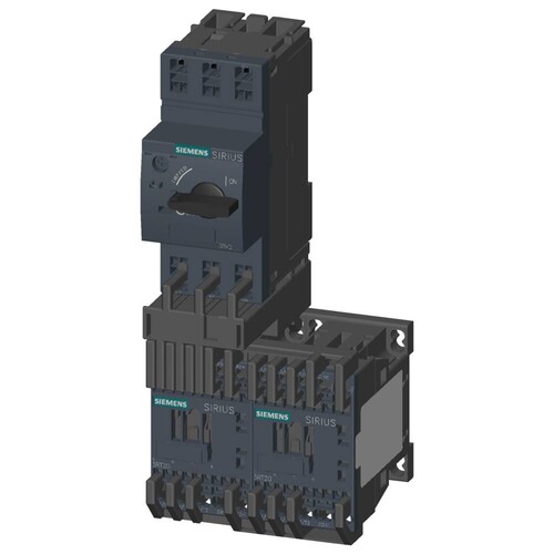 3RA2210-0CE15-2BB4 Siemens Verbraucherabzweig, Wendestarter, S00,  Produktbild Additional View 1 L