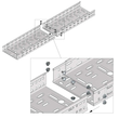 13825 Trayco CTLI60-100-3PG Kabelrinne leicht 100mm klipsbar Produktbild Additional View 1 S