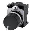 3SU1200-2PT10-1AA0 Siemens Potentiometer, 22mm, rund, Kunststoff,  Produktbild Additional View 1 S