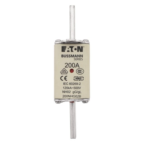 200NHG02B Eaton NH FUSE 200A 500V GL/GG SIZE02 Produktbild Additional View 1 L
