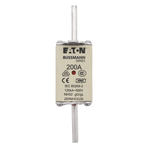 200NHG02B Eaton NH FUSE 200A 500V GL/GG SIZE02 Produktbild Additional View 1 L