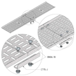 10150 Trayco CT15 050 12 2PG Kabelrinne Cable Tray perforated Produktbild 1 S