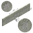 13544 Trayco MTL60 WB SS Wandbügel MTL60 Wall bracket light Produktbild Additional View 1 S