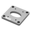 6AV7674-0KE00-0AA0 Siemens SIMATIC HMI Adaptersatz VESA 75 PRO Variante Produktbild Additional View 1 S