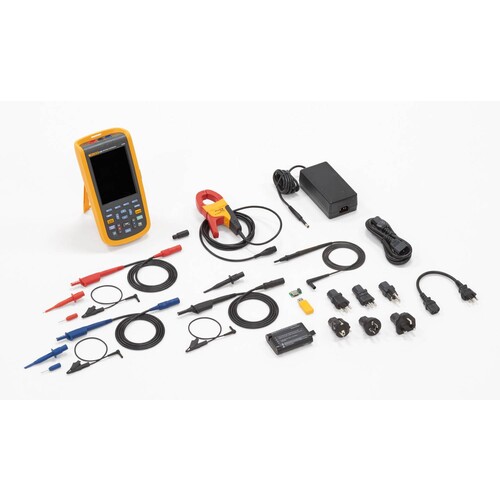 4756054 Fluke INDUSTRIAL SCOPEMETER 40MHZ + SCC-Set Produktbild Additional View 1 L