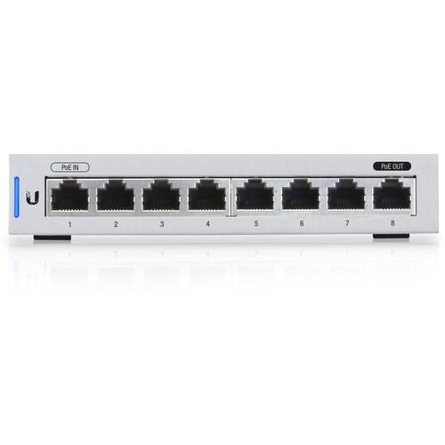 US-8 Ubiquiti UniFi Switch, 8-Port Produktbild Additional View 1 L