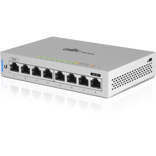 US-8-5 Ubiquiti UniFi Switch, 8 Port, 5-Pack Produktbild Additional View 1 L