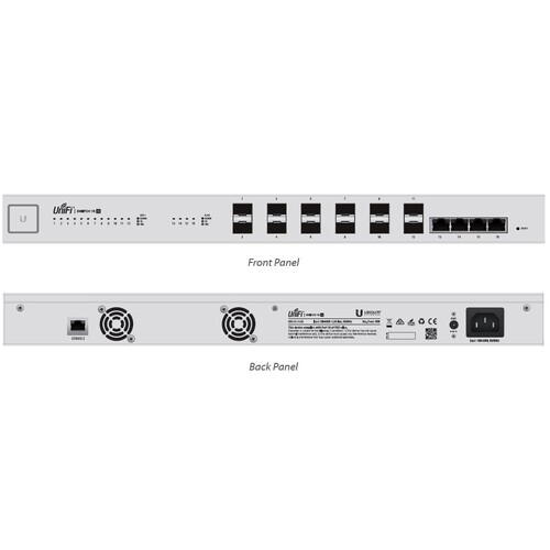US-16-XG Ubiquiti UniFi Switch, 16 Port, 10 Gigabit Produktbild Additional View 1 L