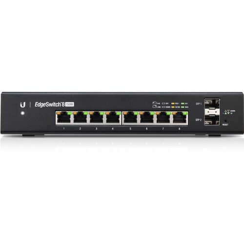 ES-8-150W Ubiquiti EdgeSwitch, 8 Port, 150W Produktbild Additional View 1 L