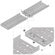13822 Trayco CTLI35 200 3PG Kabelrinne integr. Verb leicht Cable Tray interl Produktbild 1 S