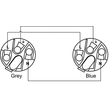 CAB440/5 Procab Powercon blau auf grau 5M Produktbild Additional View 1 S