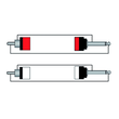 CAB631/5 Procab 2x Klinkenstecker mono auf 2x Cinch Stecker 5m Produktbild Additional View 1 S