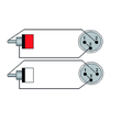 CAB701/1.5 Procab Kabel 2xXLR-Stecker zu 2x Cinchstecker 1.5M Produktbild Additional View 1 S