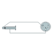 CLA900/3 Procab Kabel XLR-Buchse auf 6,3mm Klinkenstecker mono 3m Produktbild Additional View 1 S