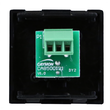 CP45XLMS/B Audac Zentralplatte 45x45MM  XLR Stecker klemmbar schwarz Produktbild Additional View 1 S