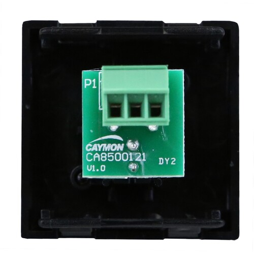 CP45XLMS/B Audac Zentralplatte 45x45MM  XLR Stecker klemmbar schwarz Produktbild Additional View 1 L