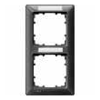 5TG2552-8 Siemens DELTA line carbonmetallic Rahmen 2-fach mit Schrif Produktbild Additional View 1 S