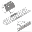 14150 Trayco MTL60-100-3SS316 Gitterrinne  leicht  Edelstahl Produktbild Additional View 1 S