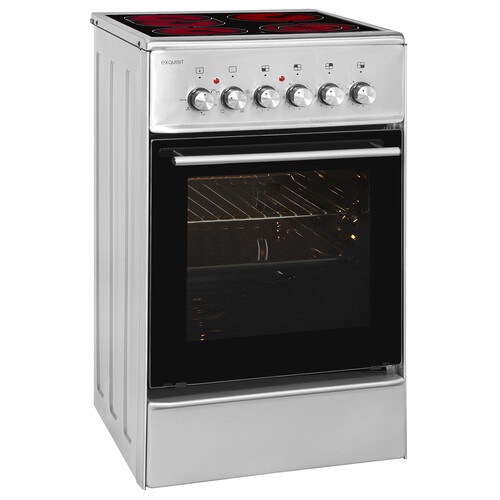 0480043 Exquisit ECM 5-4 I BZ Elektro Standherd H81,5xB48,5xT57cm Produktbild Additional View 1 L