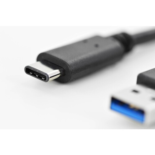 AK-300136-010-S Classic USB C KAB. C/STA/ST 1m V 3.0 3A, 5GB Produktbild Additional View 1 L