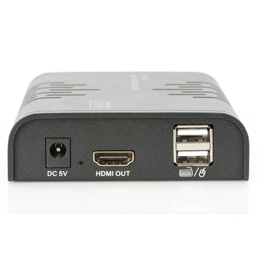 DS-55202 Digitus HDMI KVM Extender Cat5/Cat6 bis 120m, 1080p, Set Produktbild Additional View 1 L