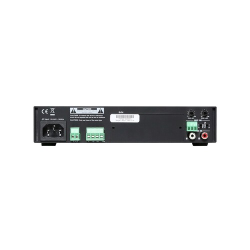 COM104 Audac ELA Mischverstärker 40 Watt / 100Volt Produktbild Additional View 1 L