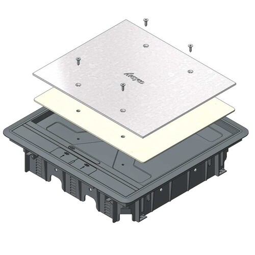 15654 Trayco FS-HC-SQ-260-FILL-2-CB Füllelement Deckel quadratisch 2mm Produktbild Additional View 1 L