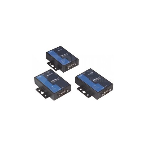 NPORT 5110 Moxa 1 port device server, 10/100M Ethernet, RS 232, DB9 Produktbild Additional View 1 L