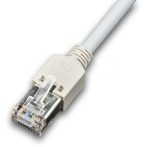 PKT-HQ-K5E 2.0 Neutral High Quality Patchkabel KAT5E mit Hirose Stecker TM1 Produktbild Additional View 1 L