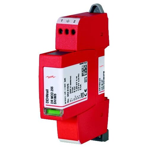 953229 Dehn Überspannungs-Ableiter DR M 2P 255 SN1803FM Produktbild Additional View 1 L