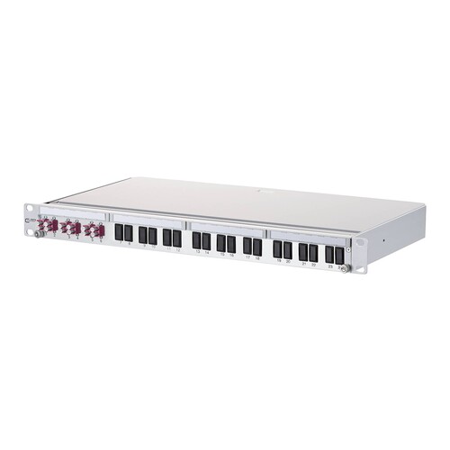 1502207506-E Metz OpDAT PA 6xLC-D OM4 VIK Patchpanel Produktbild Additional View 1 L