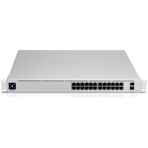 USW-PRO-24-POE Ubiquiti UniFi 24Port Gb Switch with 802.3bt PoE Layer3 SFP+ Produktbild Additional View 1 L