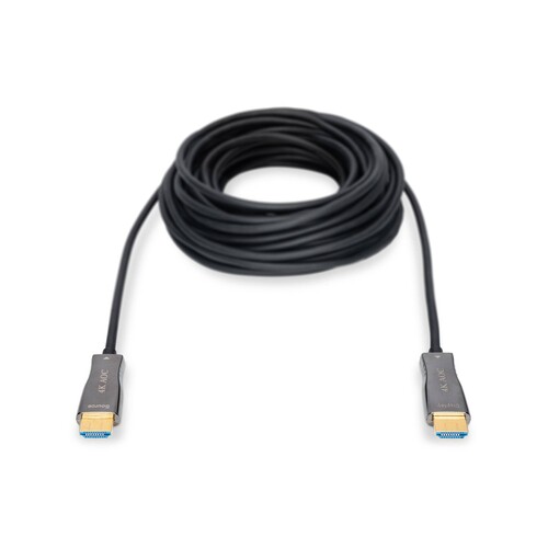 AK-330125-150-S Digitus HDMI® AOC Hybrid Glasfaserkabel, UHD 4K, 15 m Produktbild Additional View 1 L