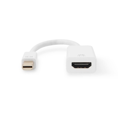 AK-340416-002-W Digitus Aktiver Mini DisplayPort auf HDMI Adapter / Konverter Produktbild Additional View 1 L