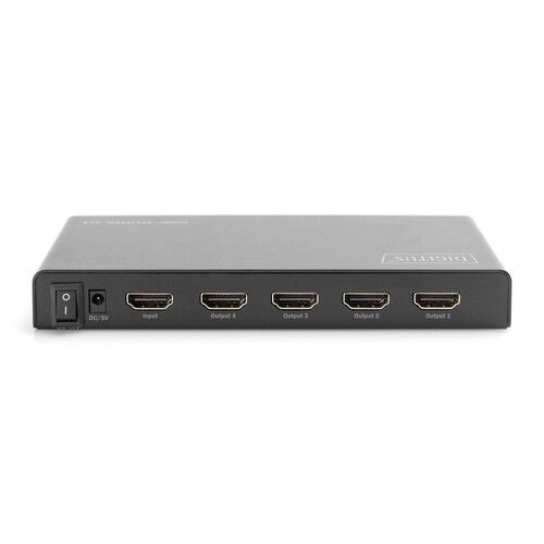 DS-45325 Digitus HDMI® Splitter, 1x4, 4K / 60 Hz mit Downscaler Produktbild Additional View 1 L