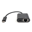 DN-3027 Digitus USB Type C Gigabit Ethernet Adapter mit Power Delivery Unt Produktbild Additional View 1 S