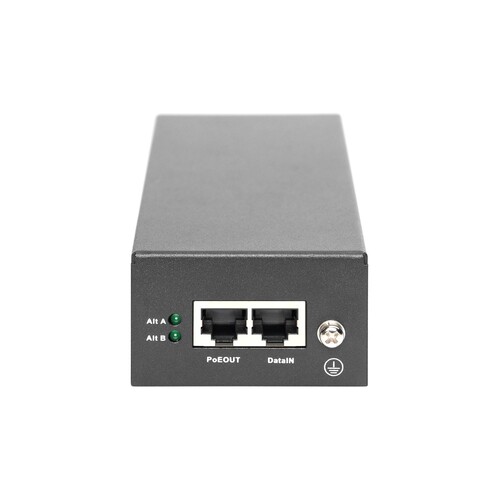 DN-95109 Digitus Gigabit Ethernet PoE++ Injector, 802.3bt Power pins: 4/5(+),7/ Produktbild Additional View 1 L